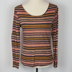 American Rag Long Sleeve Striped Tee